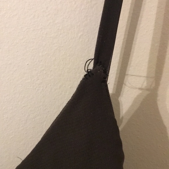 Olive Chiffon flowy dress - Picture 3 of 3